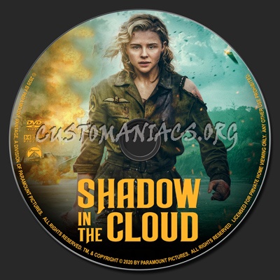 Shadow In The Cloud dvd label