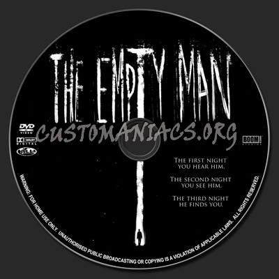 The Empty Man dvd label