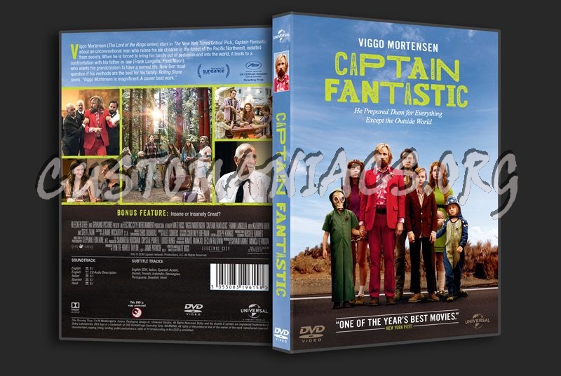 Captain Fantastic dvd cover