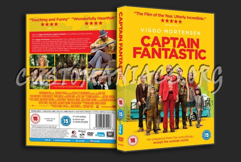 Captain Fantastic dvd cover