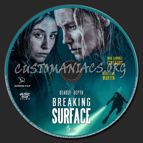 Breaking Surface blu-ray label