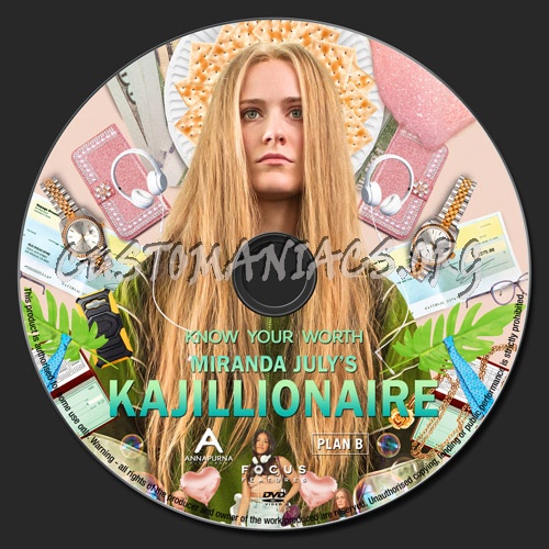 Kajillionaire dvd label