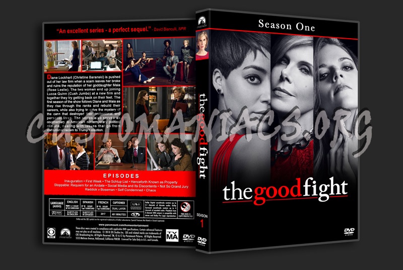 The Good Fight - Season 1 dvd cover