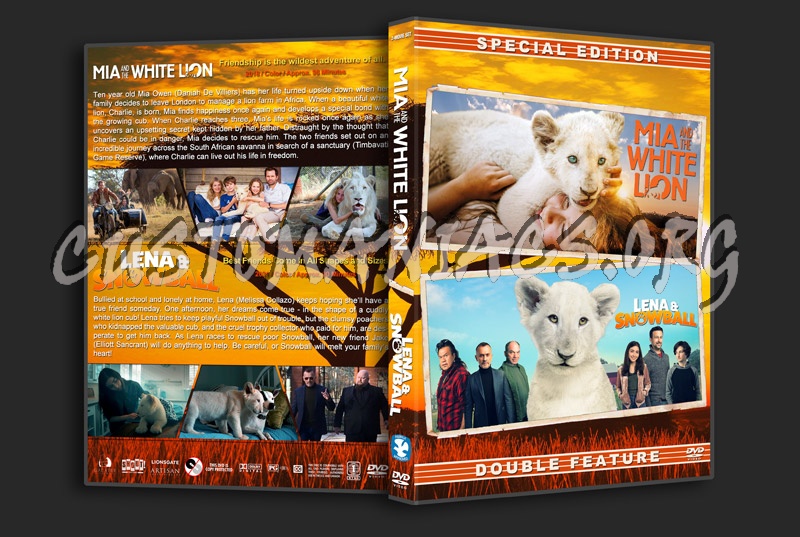 White Lion Double Feature dvd cover