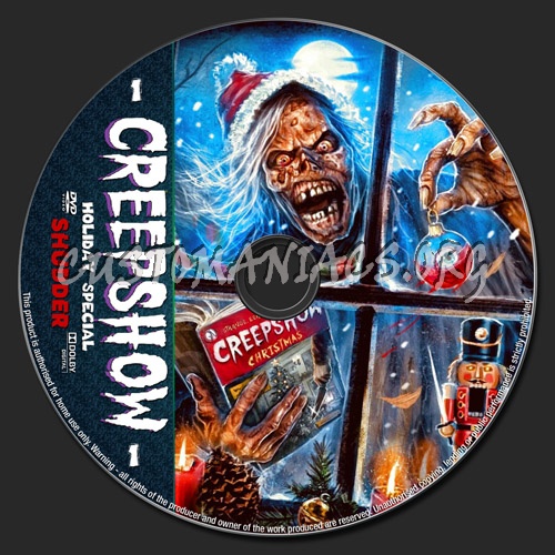 Creepshow Holiday Special dvd label