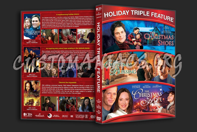 Holiday Triple Feature dvd cover