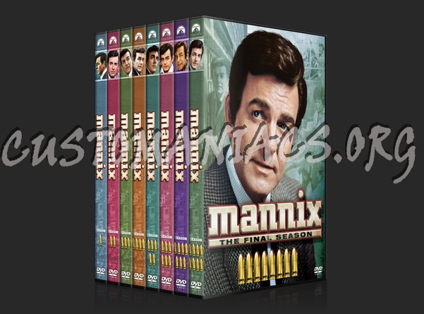 Mannix - Seasons 1-8 dvd cover