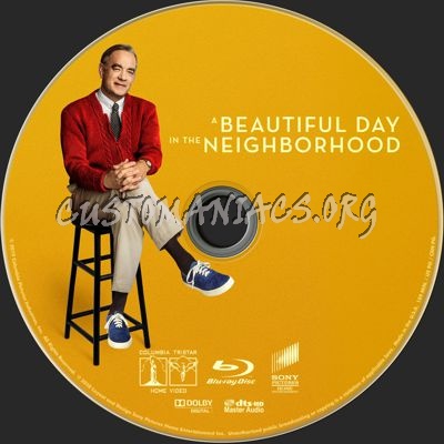 A Beautiful Day in the Neighborhood (2019) blu-ray label
