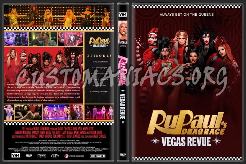 RuPaul's Drag Race - Vegas Revue - Season 1 dvd cover