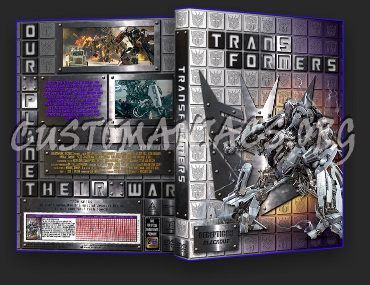 Transformers / Blackout dvd cover