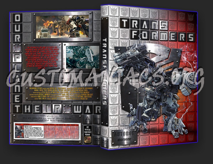 Transformers / Ironhide dvd cover