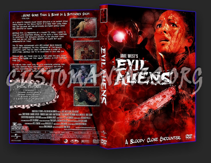 Evil Aliens dvd cover