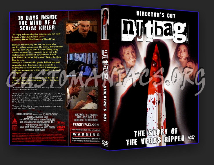 Nutbag (The Story Of The Vegas Ripper) dvd cover