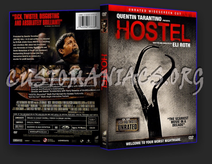 Hostel dvd cover