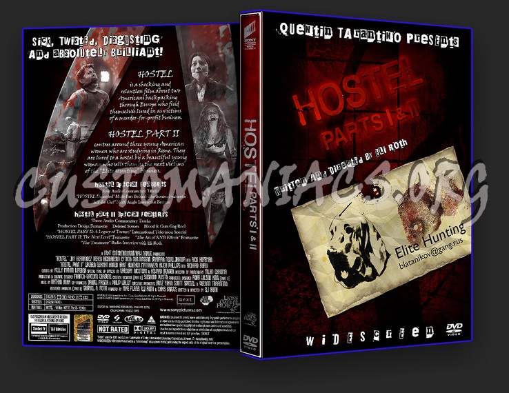 HOSTEL Parts 1 & 2 Combo dvd cover
