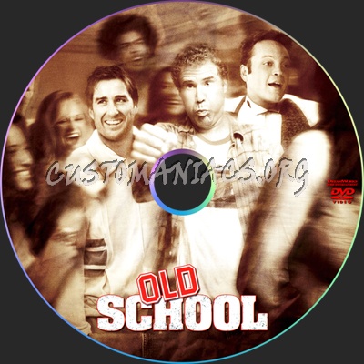 Old School dvd label