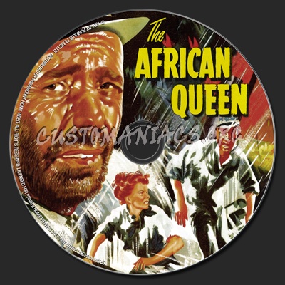 The African Queen dvd label