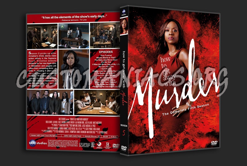 How to Get Away with Murder - Seasons 1-6 dvd cover