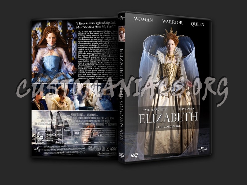 Elizabeth - The Golden Age dvd cover