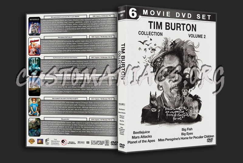 Tim Burton Collection - Volume 2 dvd cover