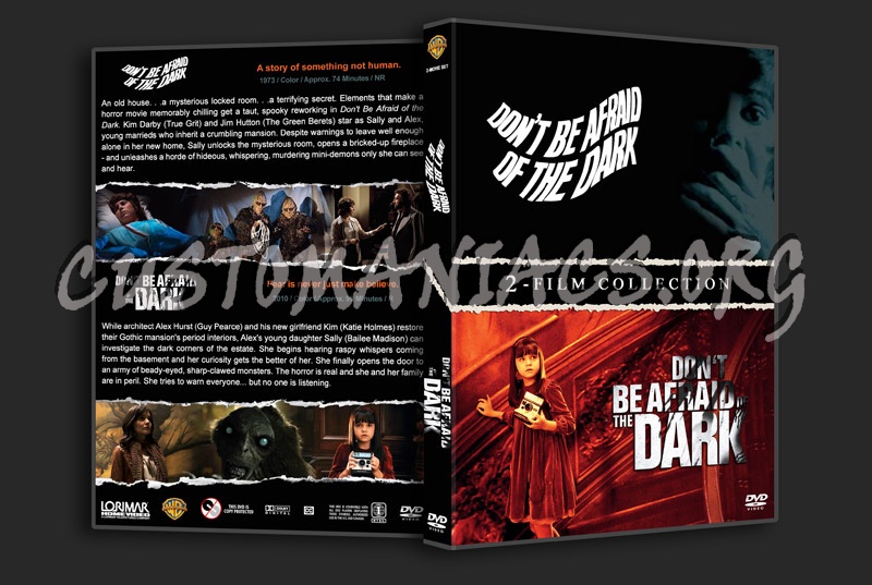 Don’t Be Afraid of the Dark Double Feature dvd cover