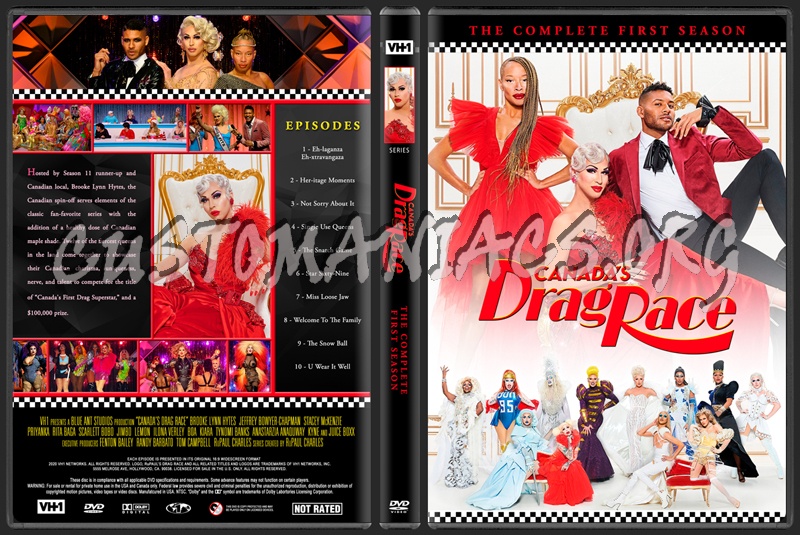 Canada's Drag Race - Season 1 dvd cover