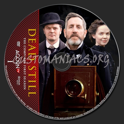 Dead Still Season 1 dvd label