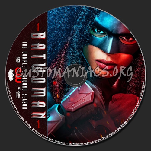 Batwoman Season 2 dvd label