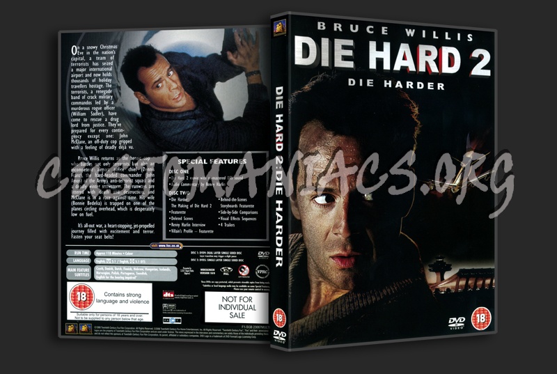 Die Hard 2 Die Harder dvd cover