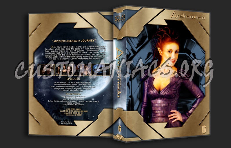 Andromeda.. dvd cover