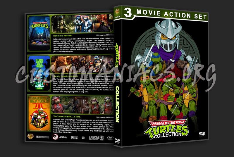 Teenage Mutant Ninja Collection dvd cover
