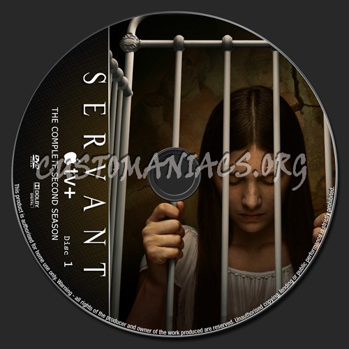 Servant Season 2 dvd label