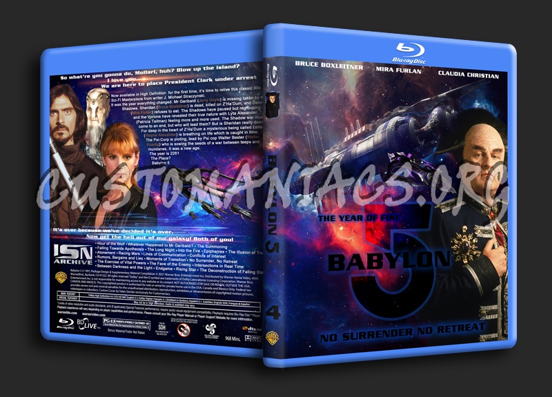 Babylon 5 Season 4 blu-ray cover