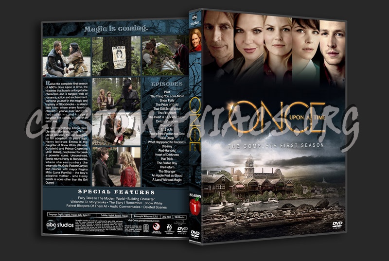 Once Upon a Time - The Complete Series dvd cover