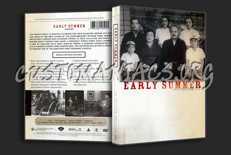 240 - Early Summer dvd cover