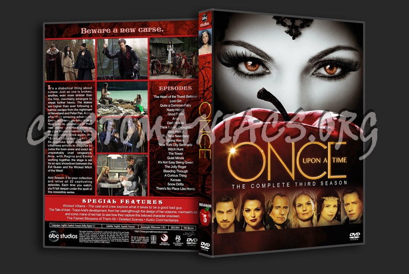 Once Upon a Time - The Complete Series dvd cover