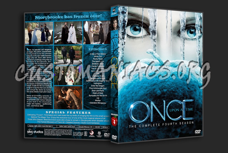 Once Upon a Time - The Complete Series dvd cover