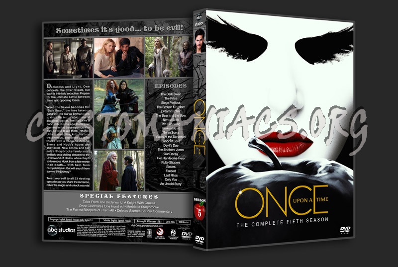 Once Upon a Time - The Complete Series dvd cover