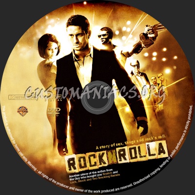 Rocknrolla dvd label