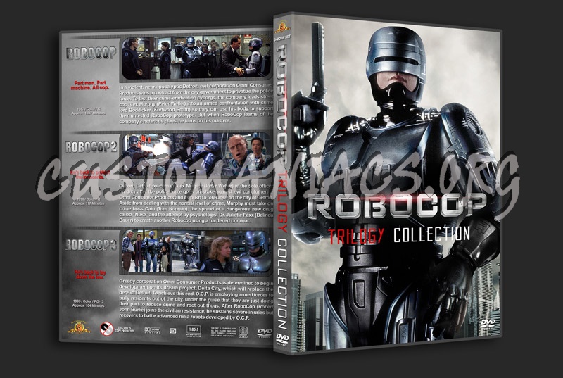 RoboCop Trilogy Collection dvd cover
