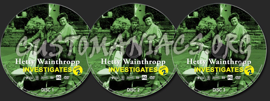 Hetty Winthropp Investigates - Series 2 dvd label