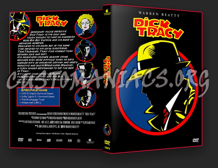 Dick Tracy dvd cover