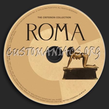 848 - Roma dvd label