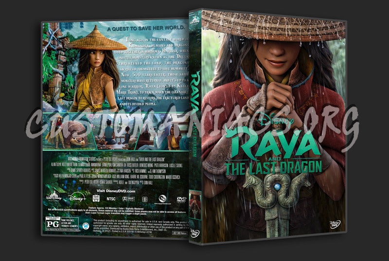 Raya and the Last Dragon dvd cover