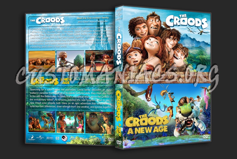The Croods Double Feature dvd cover