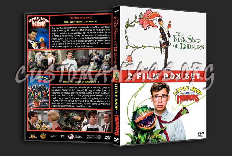 Little Shop of Horrors Double Feature dvd cover