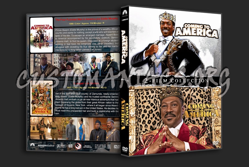 Coming to America Double Feature dvd cover