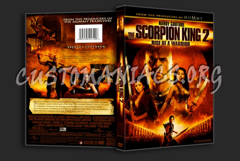 The Scorpion King 2: Rise of a Warrior dvd cover