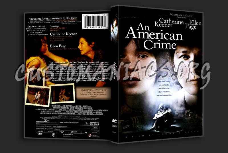 An American Crime dvd cover