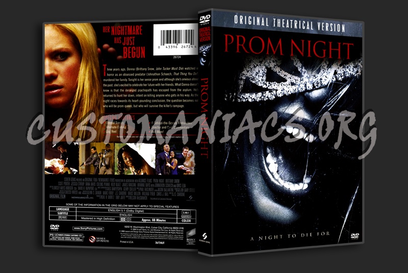 Prom Night dvd cover